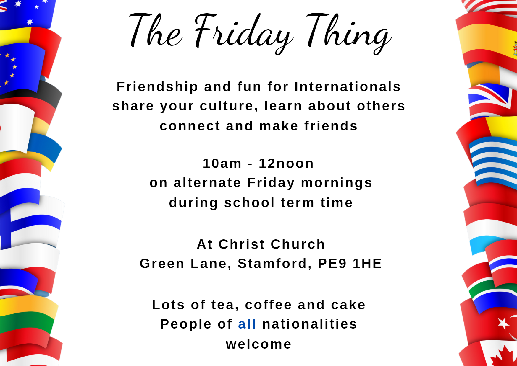 The Friday Thing Front