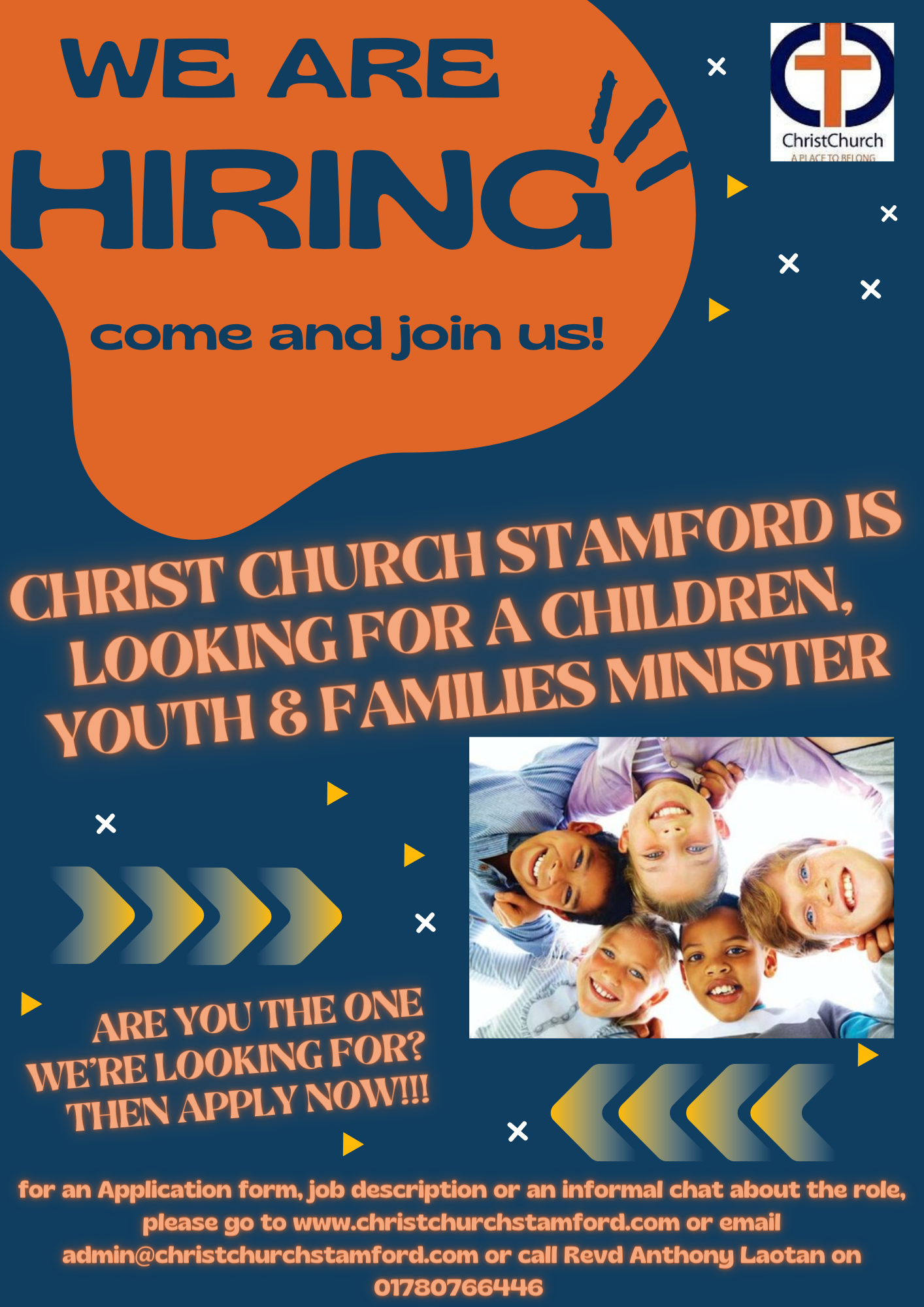 CYFM Job vacancy advert