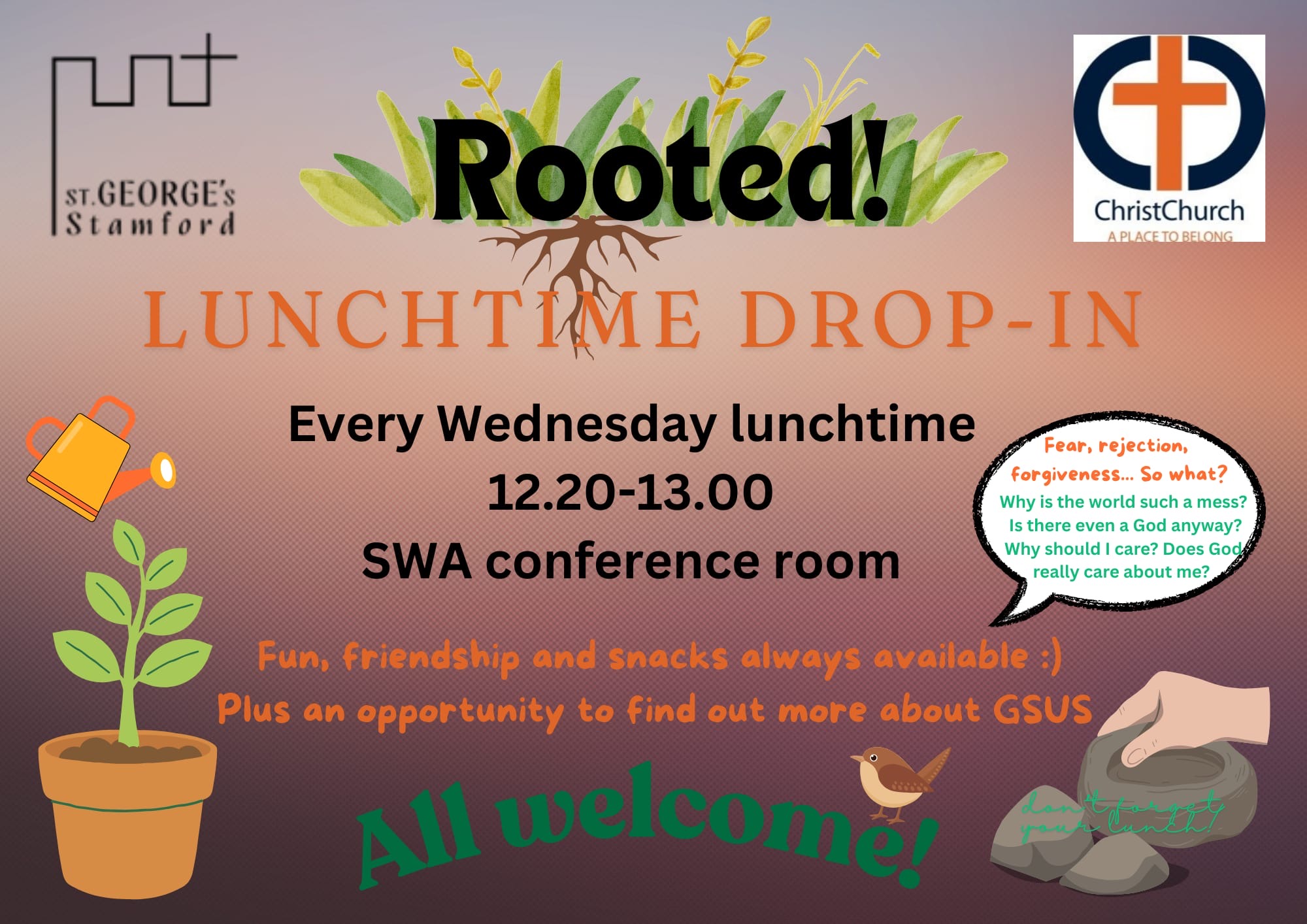 Rooted Lunchtime Club